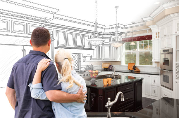 Professional Kitchen Island Installation technician working in Magnolia, NJ